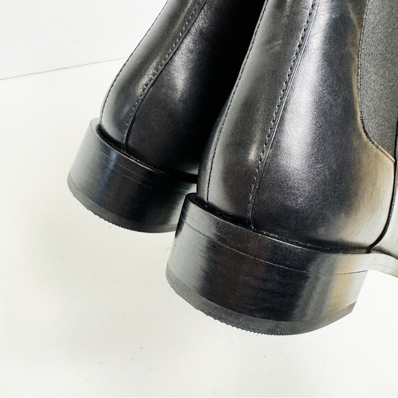 Tory Burch Black Equestrian Link Chelsea boots - Picture 5 of 9